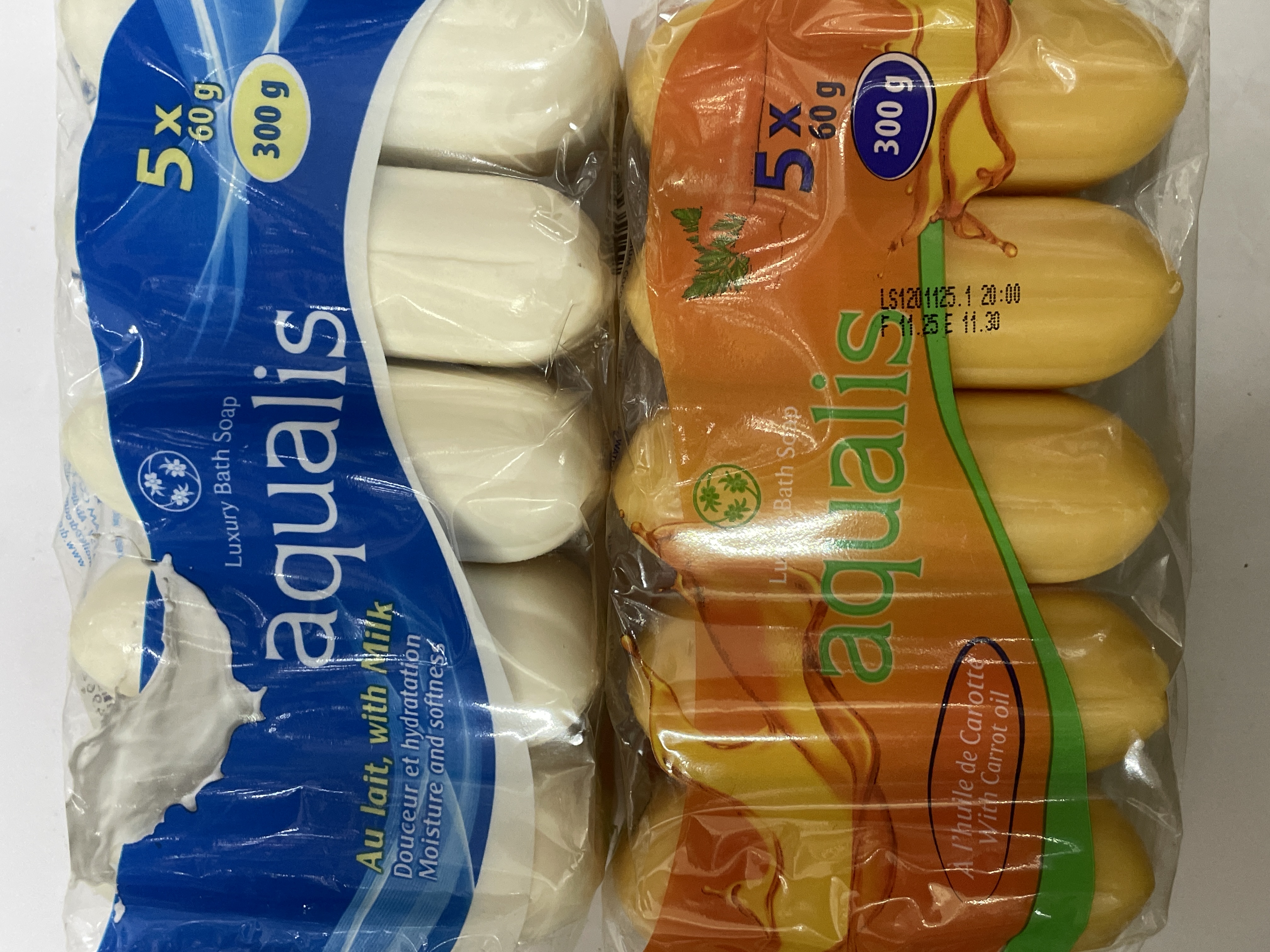 Savon aqualis carrot 300g