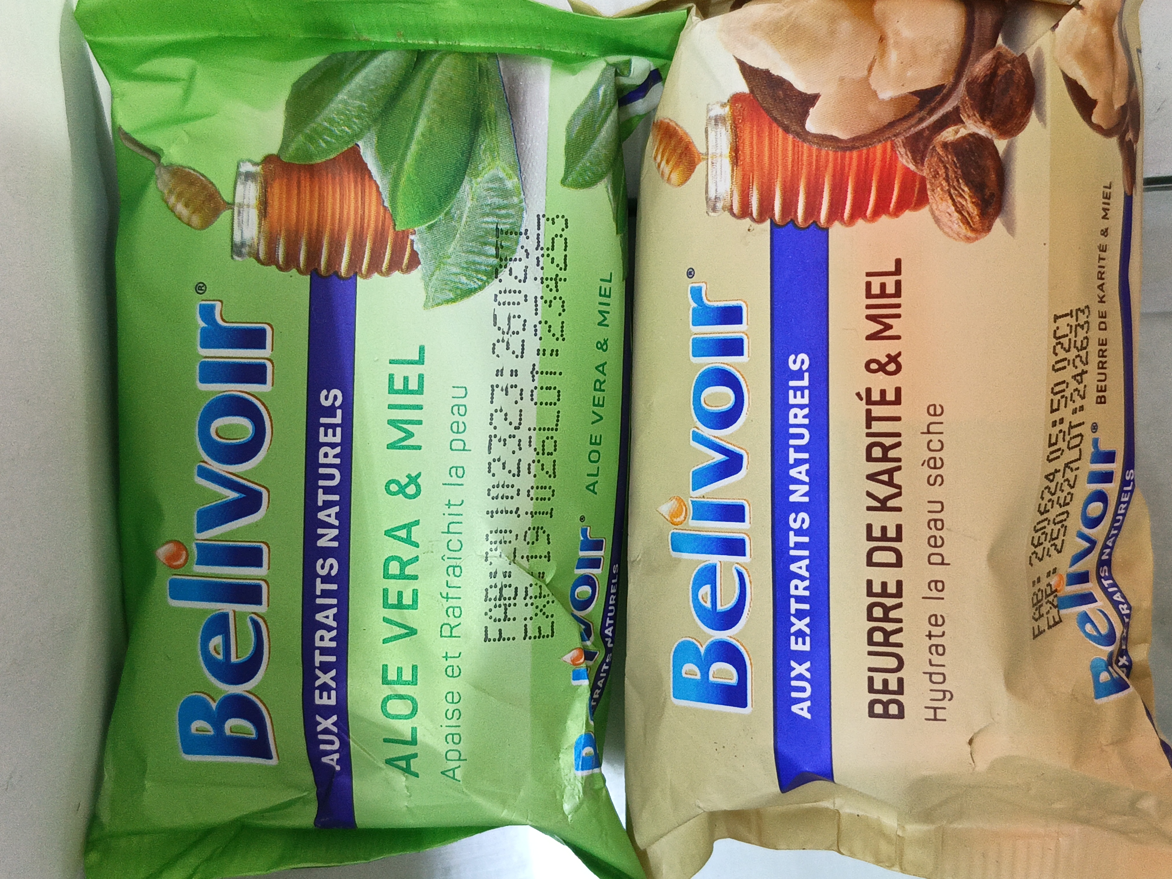 Savon belivoir asst 90g