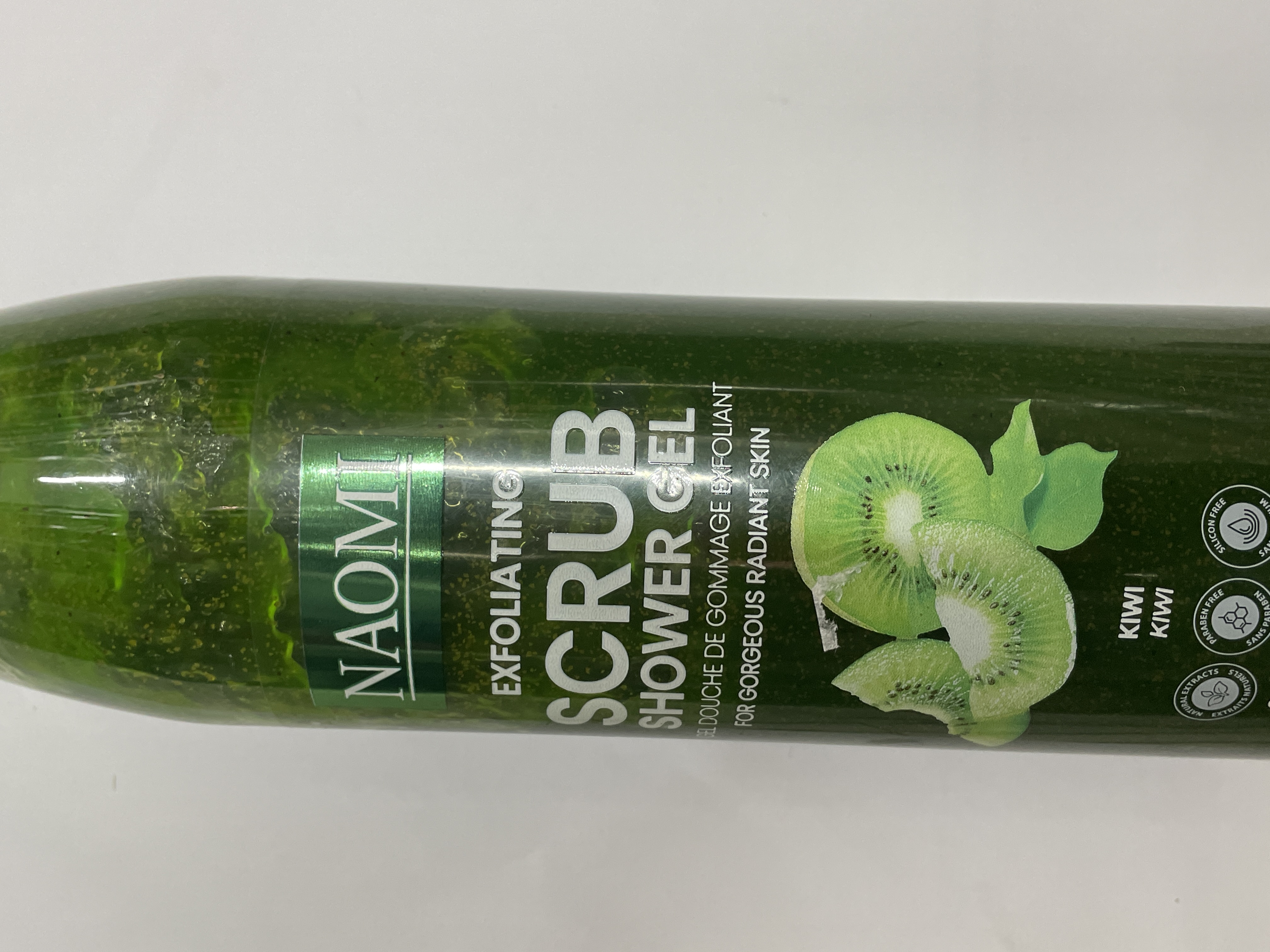 Gel douche naomi scrub asst 790ml